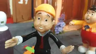 Chaves animado - Quatro crianças e um vaso.