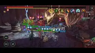 Raid:Shadow Legends- easy Final Boss run Hard Doom Tower, Eternal Dragon floor 120