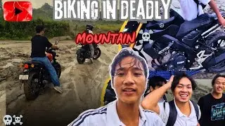 BIKING IN DEADLY MOUNTAIN TO MEET SOMEONE SPECIAL 🤔#bike #bikelover #mountains #youtube 