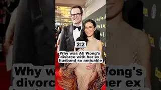 Why Ali Wong&rsquo;s divorce so amicable?#aliwong #billhader #justinhakuta #marriage #family #new #fyp
