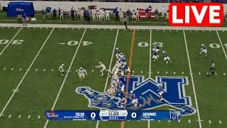 🔴 Tulsa Golden Hurricane vs Memphis Tigers | NCAAF Week 6 - 2025 College Football 26 Simulation