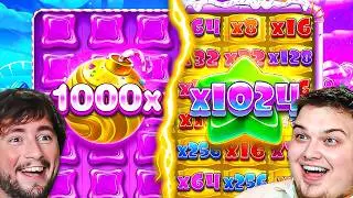 SWEET BONANZA 1000 против SUGAR RUSH 1000!