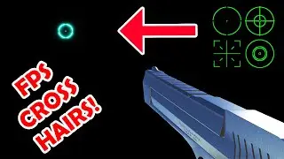Unity FPS Tutorial - How To Create Crosshairs