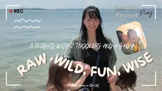 The Reality! 8 Flights With 3 Little Kids: Asia Family Travel #adventure#asiatravel #travelgram