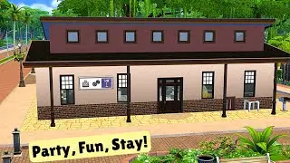 Building A Party Central Getaway Using The Sims 4 Adventure Awaits Custom Venue