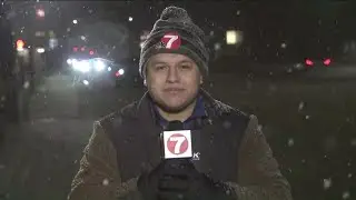 Hector Mendoza is live for snow coverage with Wake Up Idaho