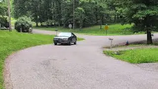 Chrysler Laser XT 86 - Drive up the hill and around bend