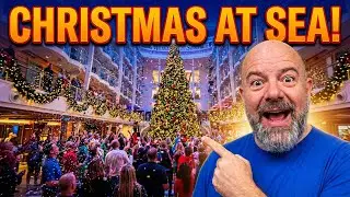 Рождество на лайнере Wonder of the Seas 🎄 | Зажигание рождественской елки и праздничное украшение...