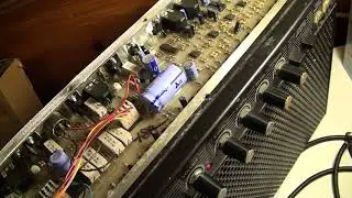 GK 250ML Amp Update -- Cleaning The PCB