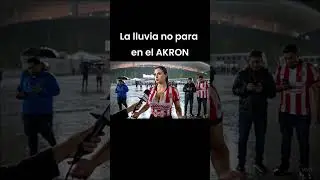 Fuerte lluvia retrasa el partido Chivas vs Tigres: aficionados empapados esperan definici&oacute;n (VEO 3)