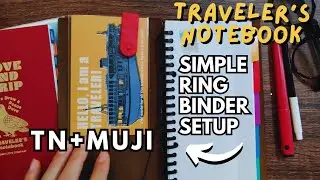 Traveler's Notebook: Simple & Professional Setup 📒👨&zwj;🏫 