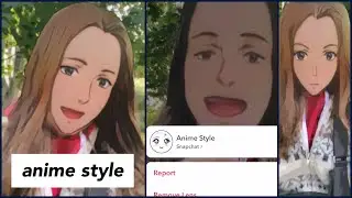 Get The Anime Filter For Tiktok From Snapchat HERE!