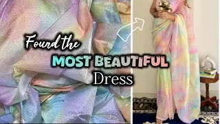Found the Most Beautiful Multicoloured Dress in a Local Market | pakistani wedding outfit 