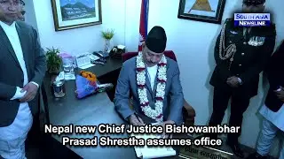 Nepal new Chief Justice Bishowambhar Prasad Shrestha assumes office