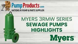 Myers 3RMW Series Sewage Pump Product Highlight
