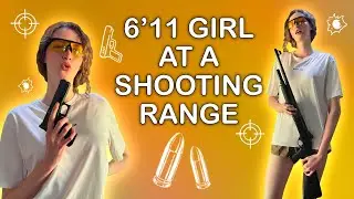TALL GIRL SHOOTS For the FIRST TIME [4K]