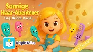 Sonnige Haar-Abenteuer: Das lustige Bürsten-Musikvideo! 🎶✨ by BrightTales