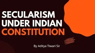 Secularism and Religion under Indian Constitution