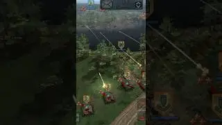 us conflict Tank battle Gameplay #tankbattle #shortvideo #top15rtsgames #rts