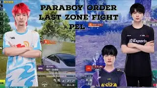 🚨 Paraboy Order last zone fight PEL #paraboy #order #pubgmobile #gaming #pel2024