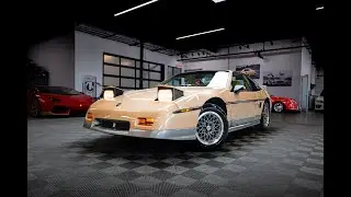 1986 Pontiac Fiero GT! Only 4K original miles! 4 Speed Manual Transmission! Bone Stock!