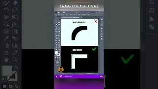 Beginners vs professionals / Adobe illustrator tips and techniques  graphic design tutorial