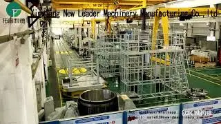 Self-propelled Flat Table Remote Control Motorized Workpiece Transport Car on Rail