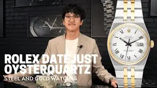 Rolex Datejust Oysterquartz Steel and Gold Watches | SwissWatchExpo