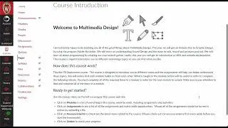 Course Introduction | Multimedia Design
