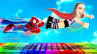 РОБЛОКС КЛИКЕР, но я СУПЕРГЕРОЙ ! 😱 Super Hero Race Clicker Роблокс