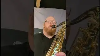 A bluesy bit of tenor from today's practice session. #music #improvisation #blues #tenorsax #melody