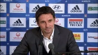 Conf&eacute;rence de presse Olympique Lyonnais - Stade de Reims (3-0) / 2012-13