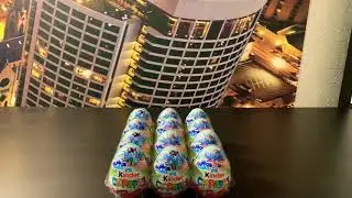 НОВАЯ КИНДЕР СЕРИЯ the Happos family , бегемотики.