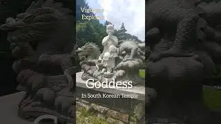 Goddess In Korean Temple  #goddess #travel #beautifulkorea #visitkorea #koreatravels