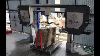 TEK TEL BLOK KESME MAKİNASI - MONOWIRE BLOCK CUTTING MACHINE
