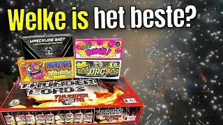Fireworks comparison | Orc vs. Monsters vs. The Bomb vs. Thunder Lords vs. Wreckling Shot