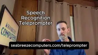 Speech Recognition Teleprompter