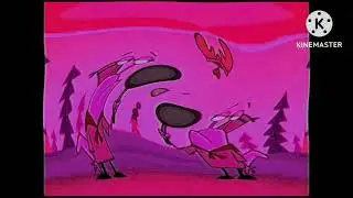 Camp Lazlo - Mr. Slinkman hits Scoutmaster Lumpus on the head with a frying pan in G Major 748