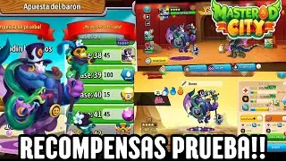 RECLAMANDO ORBES, GEMAS Y MÁS RECOMPENSAS DE LA PRUEBA DEL BARÓN MORTAL!!👍👍#dragoncity