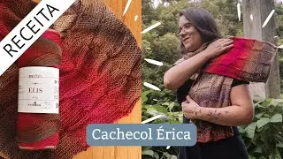 ✅ Cachecol Muito Fácil em Tricô - Passo a Passo por Rosiene