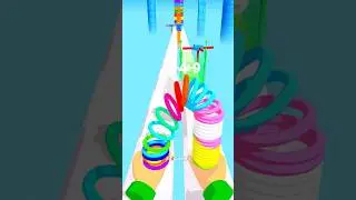 Rainbow Spring Toy Fun 😊 Level-17 #viralshort #fanny #shorts