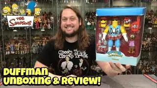 Duffman The Simpsons Super 7 Ultimate Edition Unboxing & Review!