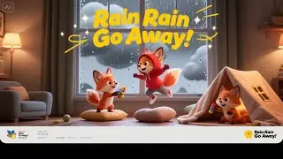Rain Rain Go Away &ndash; Indoor Play with the Foxes