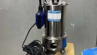 CRI Dewatering Pump 1.0HP unboxing
