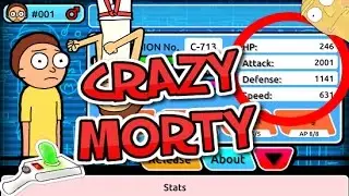 Pocket Mortys - Crazy High Morty Stats! Using Almost 300 Mega Seeds! 2000+ Attack!