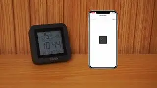 Cara Pairing BARDI Smart IR Remote Temperature & Humidity Display