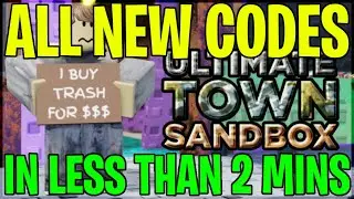 25 NEW Ultimate Town Sandbox Codes | Roblox Ultimate Town Sandbox Codes (January 2025)