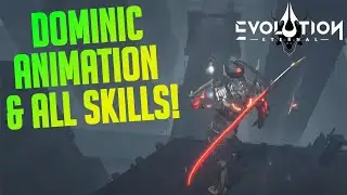Dominic Animation & All Skills | New Terran SSS Assassin Hero | Eternal Evolution