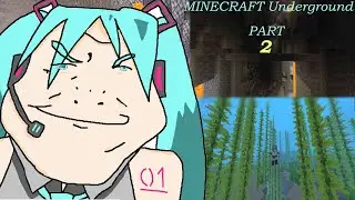 Minecraft Underground Only Part 2, looking for paper.