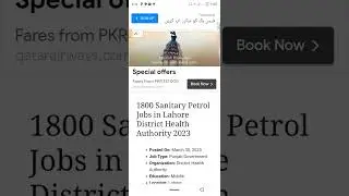 1800 Sanitary Petrol Jobs in Lahore District Health Authority 2023